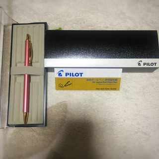 パイロット(PILOT)の【新品未使用】 PILOT パイロット 高級 ボールペン ピンク(ペン/マーカー)