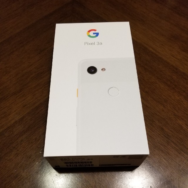 スマートフォン/携帯電話Pixel 3a 64GB Cleary White