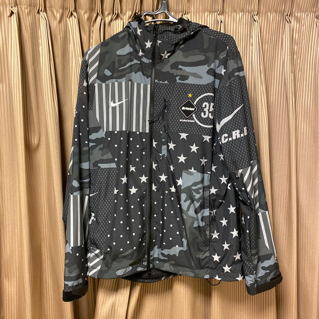 シルバーグレー サイズ 本物FCRBブリストル×NIKEウーブンプラクティス