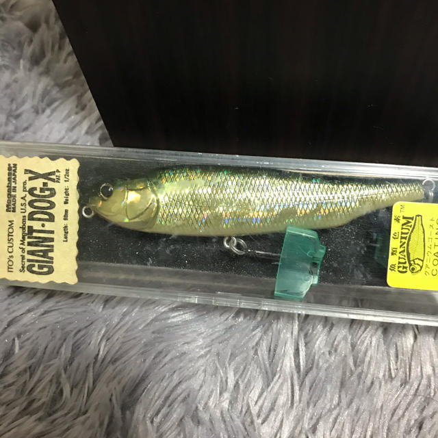 Megabass(メガバス)のメガバス ジャイアントドッグX グアニウムゴースト 美品 スポーツ/アウトドアのフィッシング(ルアー用品)の商品写真