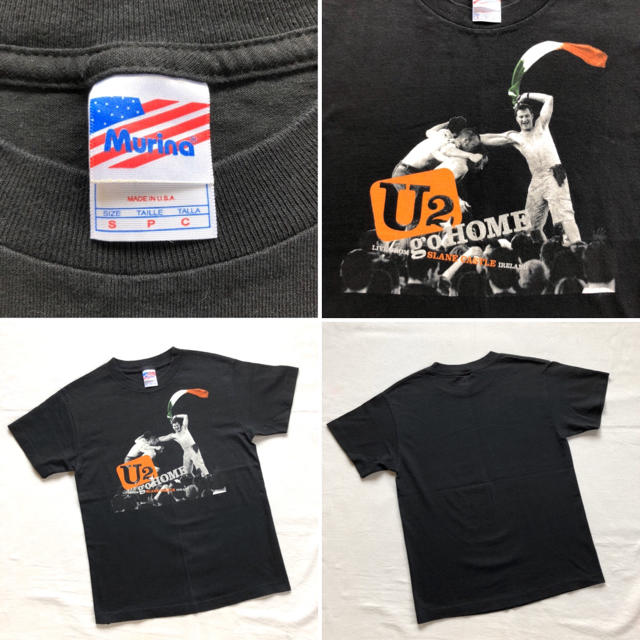 ART VINTAGE(アートヴィンテージ)のUSA製 U2 ヴィンテージ tシャツ ロックt バンドt 洋楽 ユーツー メンズのトップス(Tシャツ/カットソー(半袖/袖なし))の商品写真