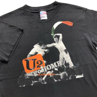 アートヴィンテージ(ART VINTAGE)のUSA製 U2 ヴィンテージ tシャツ ロックt バンドt 洋楽 ユーツー(Tシャツ/カットソー(半袖/袖なし))