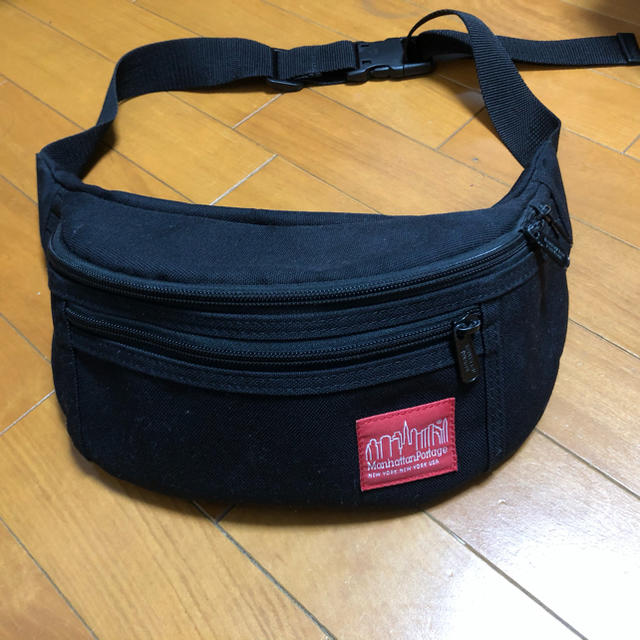 Manhattan Portage(マンハッタンポーテージ)のマンハッタンポーテージ ボディバッグ ウエストポーチ 黒 メンズのバッグ(ボディーバッグ)の商品写真