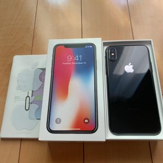 iphoneX 256GB spacegrey SIMフリー