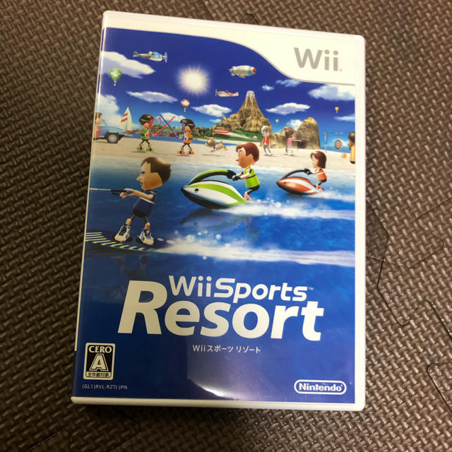 Wii(ウィー)のWii  sports  resort  ウィー　スポーツ　リゾート エンタメ/ホビーのゲームソフト/ゲーム機本体(家庭用ゲームソフト)の商品写真