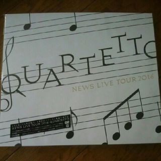 ニュース(NEWS)のNEWS LIVE2016 QUARTETTO★初回限定ブルーレイ4枚組(男性アイドル)