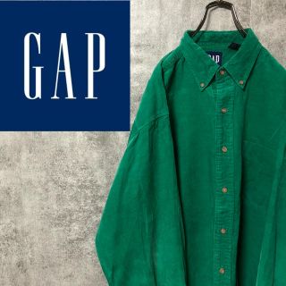 old gap コーデュロイシャツ