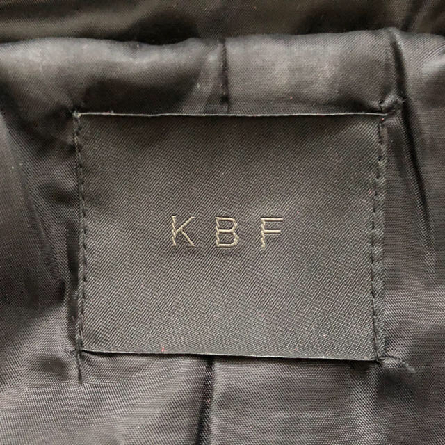 KBF(ケービーエフ)のKBF ケービーエフ★黒 ブラック ダッフルコート★M〜 L フリーサイズ レディースのジャケット/アウター(ダッフルコート)の商品写真