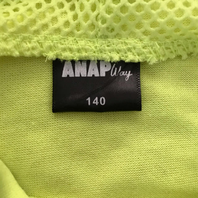 ANAP Kids(アナップキッズ)のANAP 140 半袖パーカー キッズ/ベビー/マタニティのキッズ服女の子用(90cm~)(Tシャツ/カットソー)の商品写真