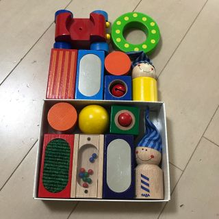 ハーバー(HABA)のHABA 積み木 木のおもちゃ　(知育玩具)