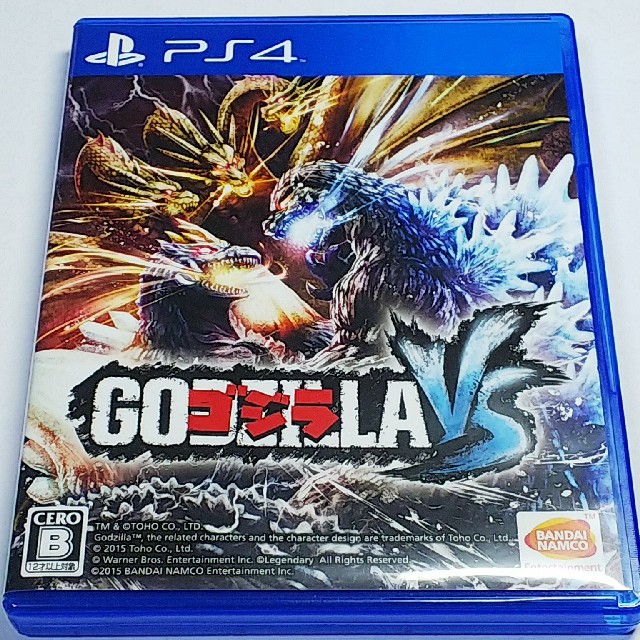 ゴジラ-GODZILLA-VS　PS4ソフト バンダイ