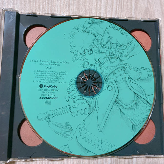 PlayStation(プレイステーション)の聖剣伝説 LEGEND OF MANA オリジナル・サウンドトラック エンタメ/ホビーのCD(ゲーム音楽)の商品写真