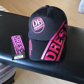 ダイワ(DAIWA)の【新品未使用】ドレス DRESS キャップ ブラック×ピンク(ウエア)