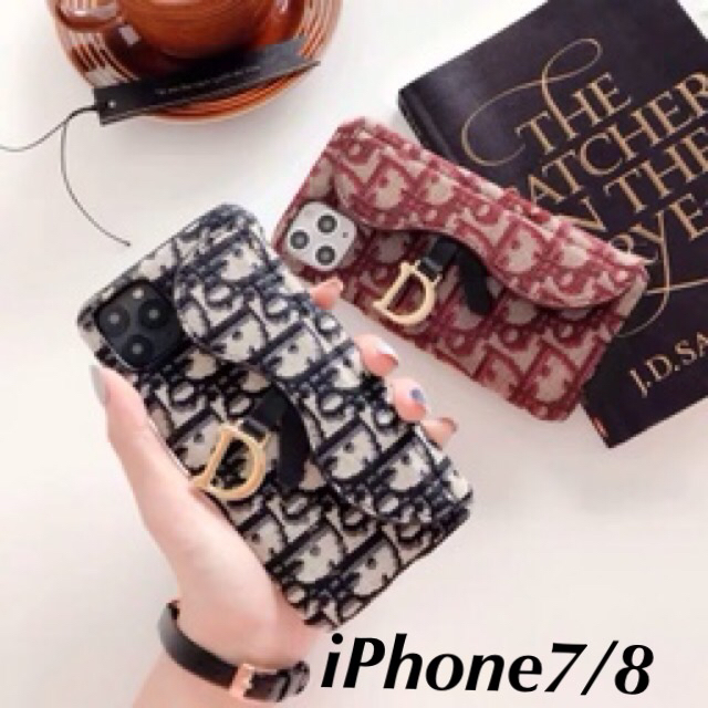 Christian Dior - iPhone7/8ケース　黒の通販