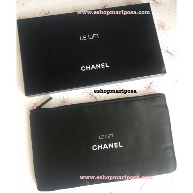 CHANEL(シャネル)のシャネルポーチ 限定 コスメポーチ 黒 お化粧ポーチ メイクアップバッグ レディースのファッション小物(ポーチ)の商品写真