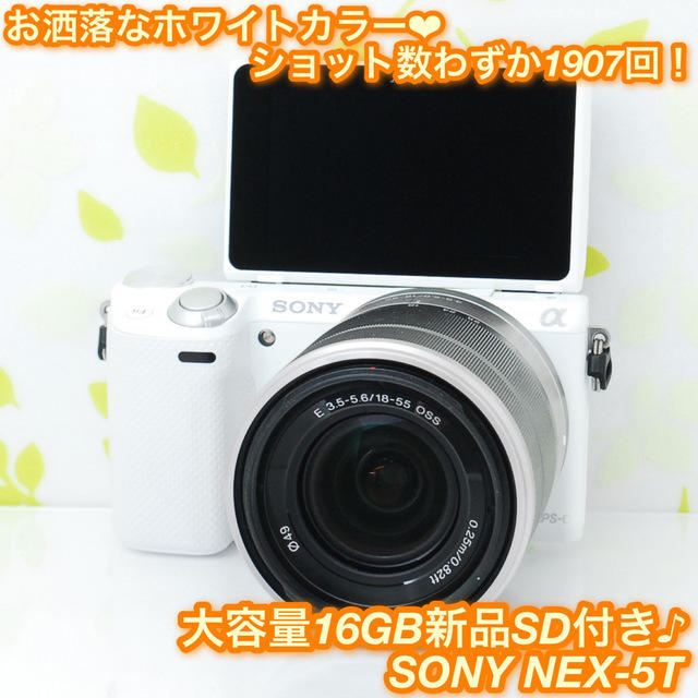 ★Wi-Fiでスマホへ★自撮りもラクラク♬SONY NEX-3 N レンズセット