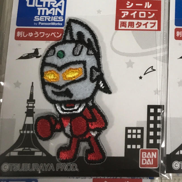 BANDAI(バンダイ)のウルトラマン刺しゅうワッペン　ウルトラセブン キッズ/ベビー/マタニティのこども用バッグ(その他)の商品写真