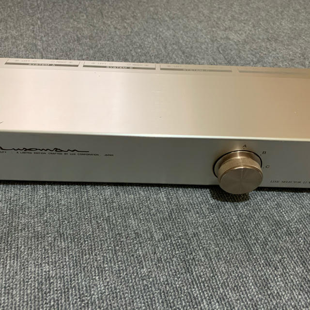 もーしゃん 様専用ですluxman AS-55 スピーカーセレクター-