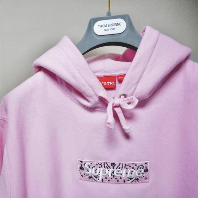 Bandana Box Logo Hooded Sweatshirt Lサイズ