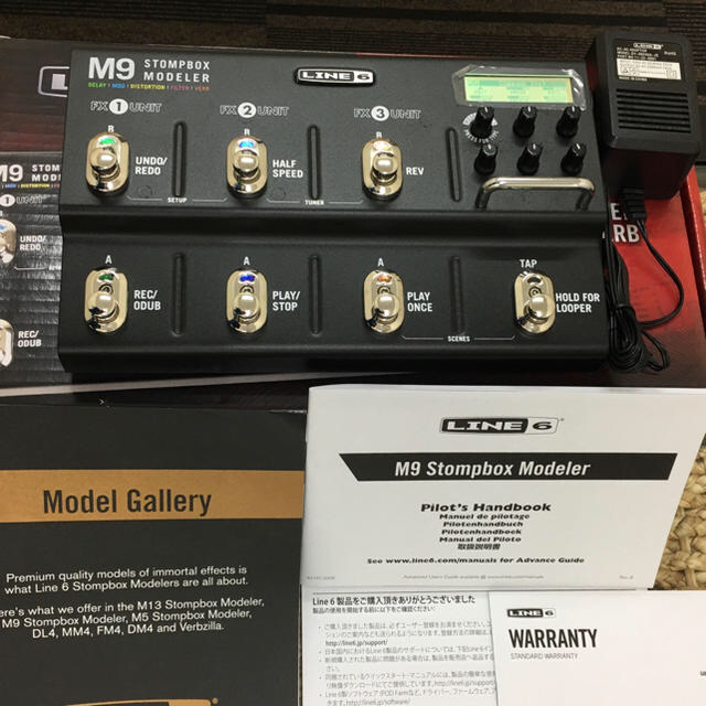 LINE6 M9 Stonpbox Modeler - エフェクター