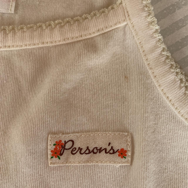 PERSON'S(パーソンズ)の＊値下げしました＊  子供服、PERSONZキャミソール、100cm、 キッズ/ベビー/マタニティのキッズ服女の子用(90cm~)(Tシャツ/カットソー)の商品写真