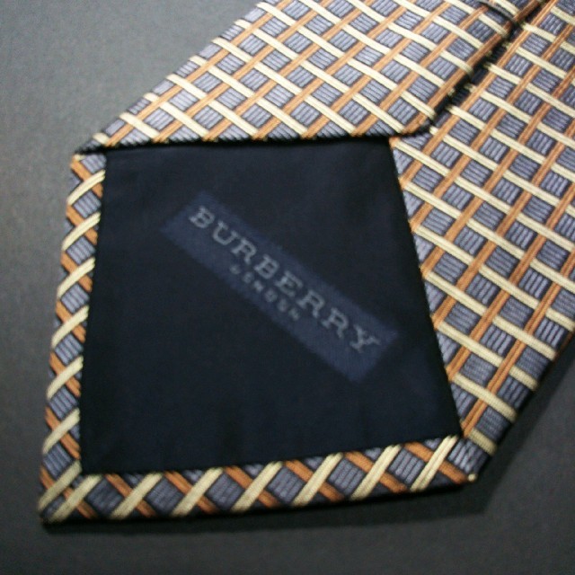 BURBERRY(バーバリー)の【極美品 】BURBERRY LONDON チェック ネクタイ グレー メンズのファッション小物(ネクタイ)の商品写真