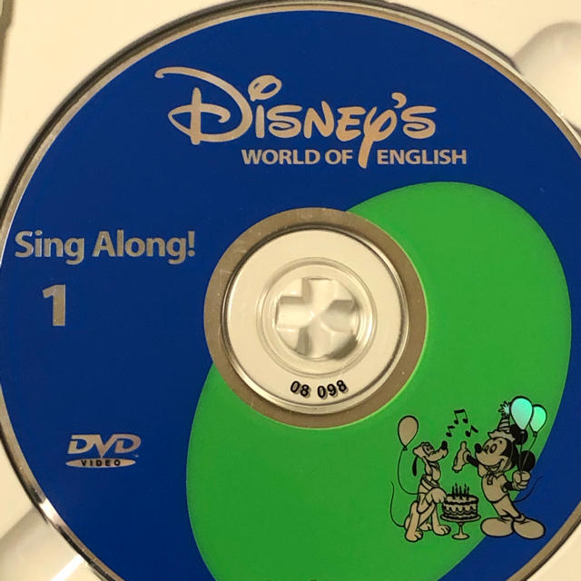 シングアロング1DVDディズニーDWEワールドファミリーSing Along1