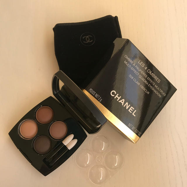 CHANEL(シャネル)のCHANEL レ キャトル オンブル 308 クレールオブスキュール シャネル  コスメ/美容のベースメイク/化粧品(アイシャドウ)の商品写真