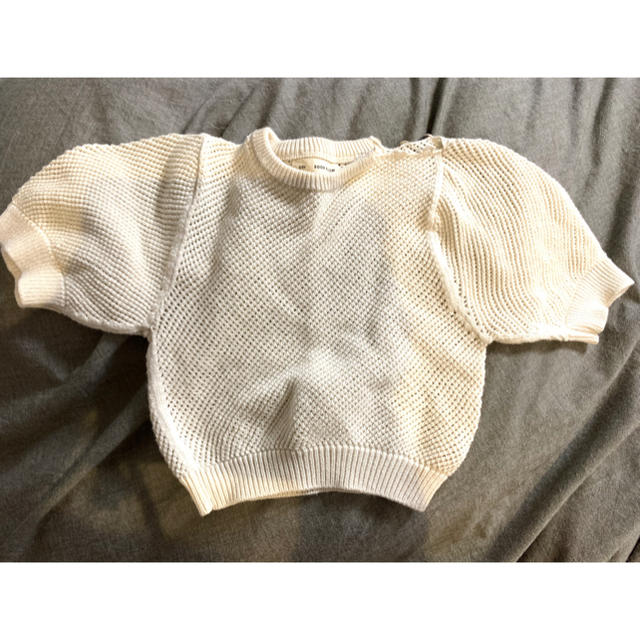 キッズ/ベビー/マタニティsoor ploom  mimi knit top milk