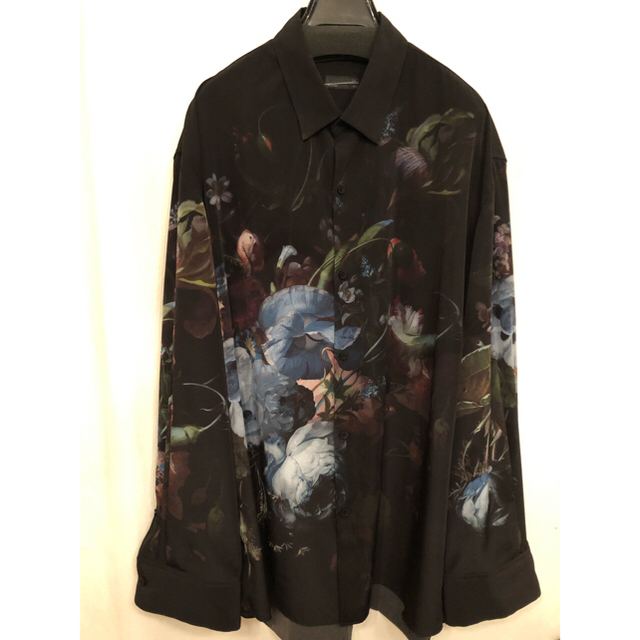 LAD MUSICIAN 19AW フラワー柄ビッグシャツ 44サイズ | www