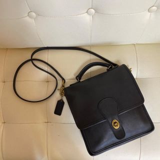 コーチ(COACH)の美品！COACH オールド コーチ 2way ショルダー バッグ ターンロック(ショルダーバッグ)