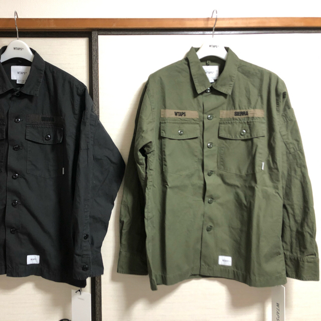 WTAPS BUDS LS SHIRT 20ss