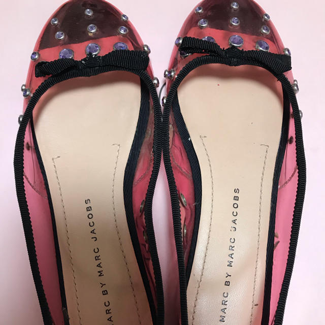 MARC BY MARC JACOBS(マークバイマークジェイコブス)のキッズフラットシューズ　22cmぐらい キッズ/ベビー/マタニティのキッズ靴/シューズ(15cm~)(フォーマルシューズ)の商品写真