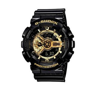 ジーショック(G-SHOCK)のG-Shock ブラック×ゴールド　腕時計(腕時計(デジタル))