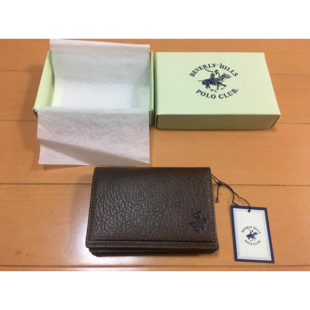 BEVERLY HILLS POLO CLUB（BHPC）(ビバリーヒルズポロクラブ)の【新品・未使用】POLO CLUB名刺入れ メンズのファッション小物(名刺入れ/定期入れ)の商品写真