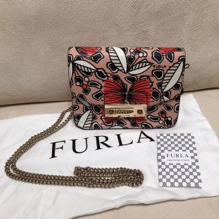 フルラ(Furla)の新品★【FURLA】定価54,000円★メトロポリス ピンク柄(ショルダーバッグ)