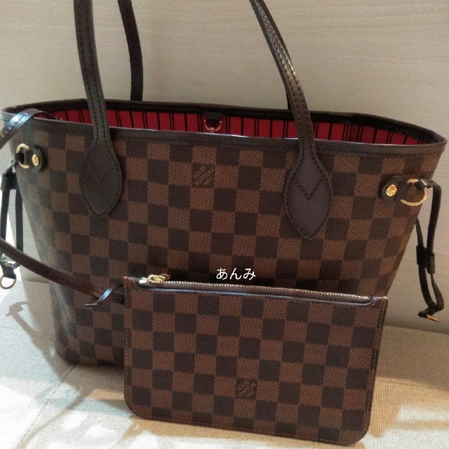 LOUIS VUITTON(ルイヴィトン)の♡極美品‼ルイヴィトンのネヴァーフルPM ポーチ付 ダミエ♡ レディースのバッグ(ショルダーバッグ)の商品写真