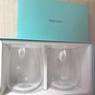 ティファニー(Tiffany & Co.)のティファニー タンブラー 二個セット 新品 5/31まで値下げ(タンブラー)