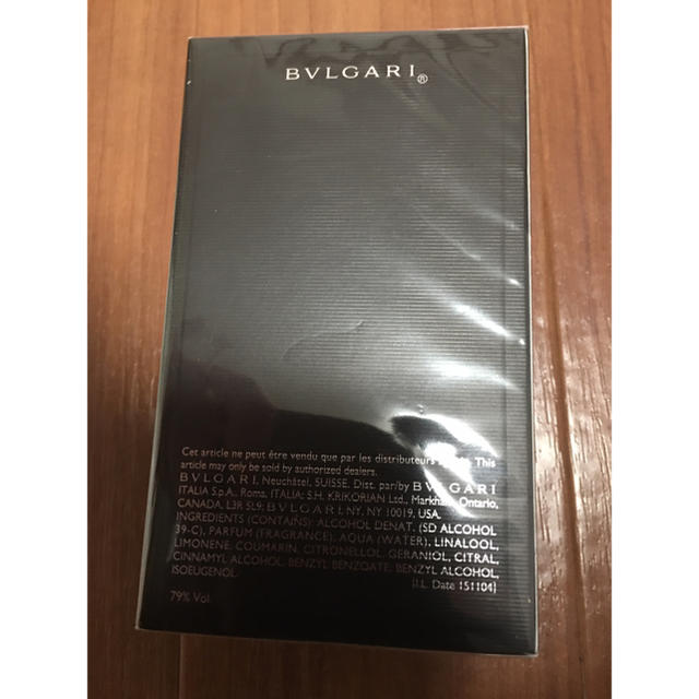 BVLGARI(ブルガリ)のブルガリ マン ブラック コロン オードトワレ コスメ/美容の香水(香水(男性用))の商品写真