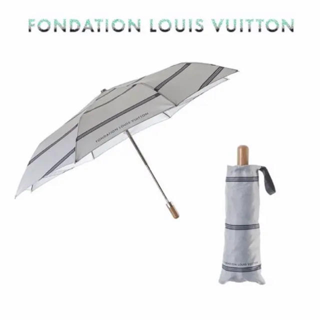 LOUIS VUITTON - 【新品 紙袋付】LOUIS VUITTON折りたたみ傘フォンダシオンルイヴィトンの通販 by neige's