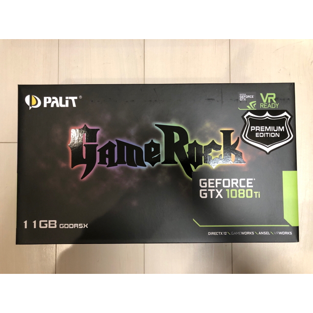 Palit型番Palit GeForce GTX1080Ti GameRock Premium