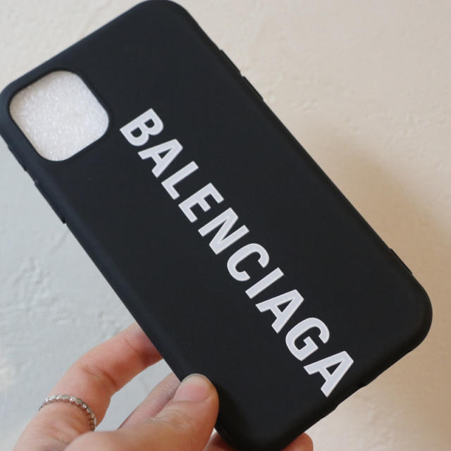 Balenciaga - iphone11 ケース カバー BALENCIAGAロゴの通販