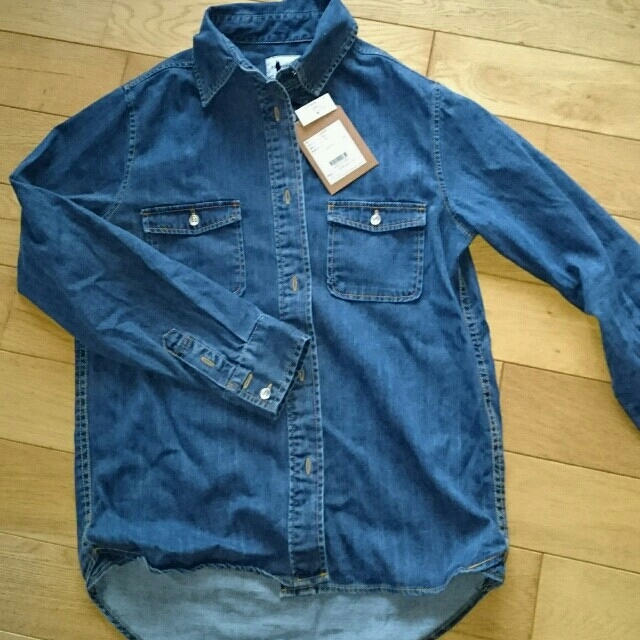 TODAYFUL(トゥデイフル)のW Pocket Denim ｼｬﾂ レディースのトップス(シャツ/ブラウス(長袖/七分))の商品写真