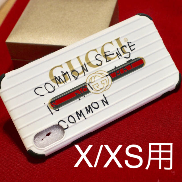 Gucci - iphoneX/XS 用ケース ココキャピタンロゴデザインの通販