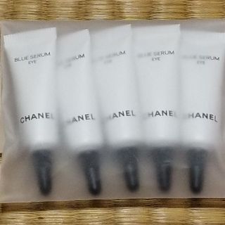 シャネル(CHANEL)の新品 シャネル ブルーセラムアイ 目元用美容液 
試供品ミニサイズ5本(アイケア/アイクリーム)