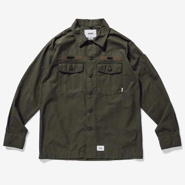 Mサイズ オリーブ 20SS WTAPS BUDS LS / SHIRT.