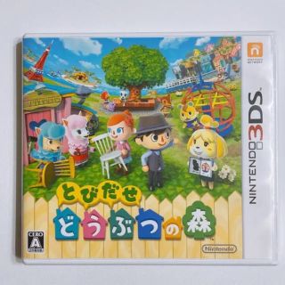 ニンテンドー3DS(ニンテンドー3DS)のどうぶつの森　とびだせどうぶつの森　飛び出せ　とびだせどうぶつの森　3DS DS(携帯用ゲームソフト)