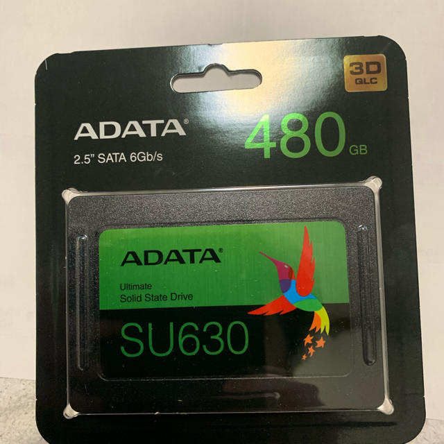 スマホ/家電/カメラSSD 480GB ADATA 新品