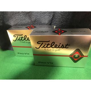 タイトリスト(Titleist)の【新品未使用】タイトリスト prov1x 2ダース(その他)