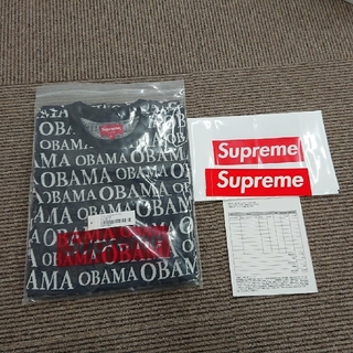 シュプリーム(Supreme)の18AW Supreme Obama Jacquard Tee Lサイズ(Tシャツ/カットソー(半袖/袖なし))